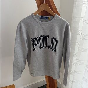Polo by Ralph Lauren Light Gray Crewneck Sweater
